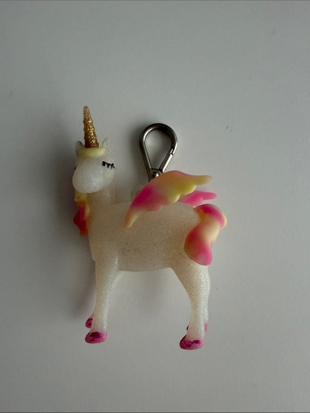 Bath & Body Works - Full Unicorn - Hand Sanitizer Holder - Glitter - Rainbow